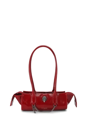 Kurt Geiger London torebka bagietka damska skórzana Sloane czerwony