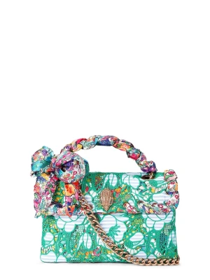 Kurt Geiger London torebka crossbody damska KENSINGTON zielony