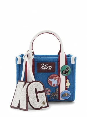 Kurt Geiger London torebka crossbody damska niebieski