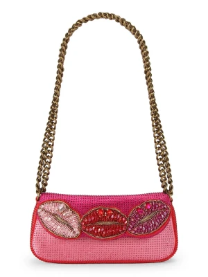 Kurt Geiger London torebka crossbody damska PICKLE SHOULDER BAG różowy