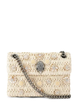 Kurt Geiger London torebka crossbody damska Raffia Mini Kensington