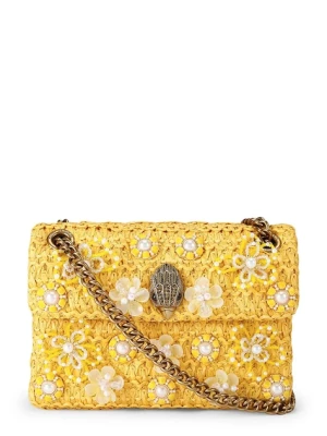 Kurt Geiger London torebka crossbody damska Raffia Mini Kensington