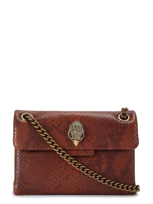 Kurt Geiger London torebka crossbody damska skórzana KENSINGTON brązowy