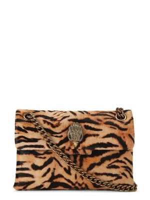 Kurt Geiger London torebka crossbody damska skórzana KENSINGTON brązowy