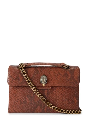 Kurt Geiger London torebka crossbody damska skórzana KENSINGTON brązowy