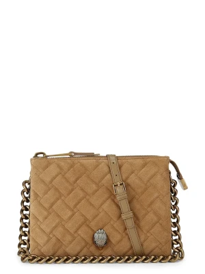 Kurt Geiger London torebka crossbody damska skórzana KENSINGTON brązowy