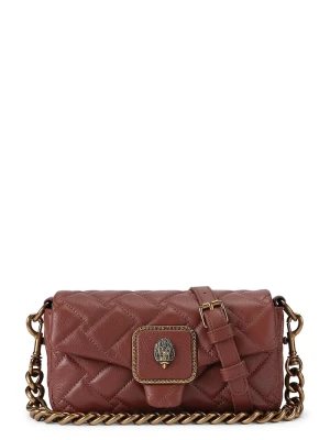 Kurt Geiger London torebka crossbody damska skórzana PIMLICO bordowy