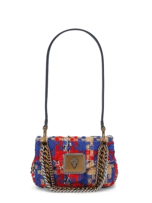 Kurt Geiger London torebka crossbody damska skórzana Pimlico czerwony