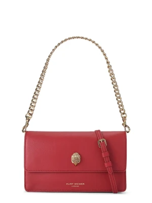 Kurt Geiger London torebka crossbody damska skórzana SLOANE czerwony