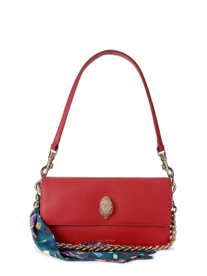 Kurt Geiger London torebka damska skórzana SLOANE czerwony
