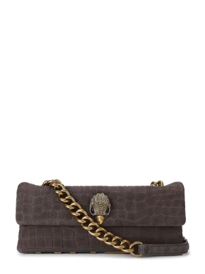 Kurt Geiger London torebka damska zamszowa KENSINGTON brązowy