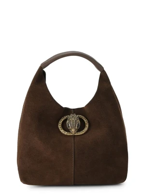 Kurt Geiger London torebka hobo damska zamszowa Chelsea brązowy