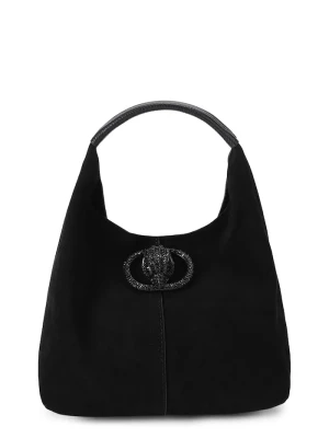 Kurt Geiger London torebka hobo damska zamszowa Chelsea czarny