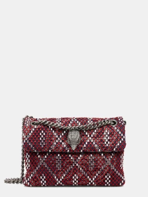 Kurt Geiger London torebka KENSINGTON kolor bordowy 2732589069