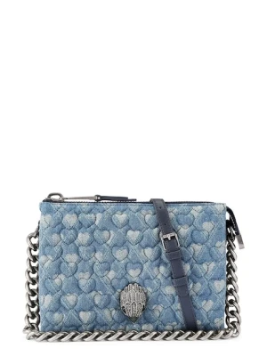 Kurt Geiger London torebka Kensington kolor niebieski 3571985669