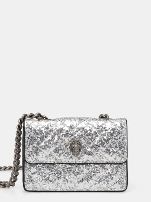 Kurt Geiger London torebka KENSINGTON srebrny