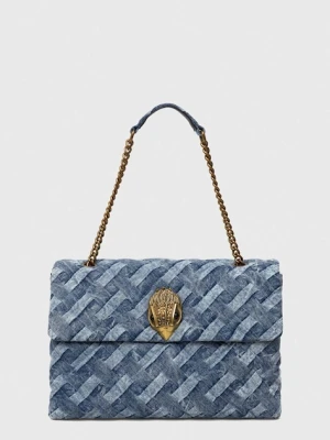 Kurt Geiger London torebka kolor niebieski