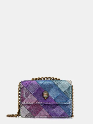 Kurt Geiger London torebka MICRO KENSINGTON kolor fioletowy 3523969669
