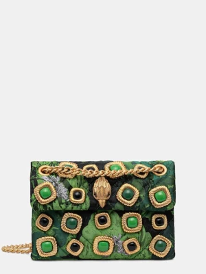 Kurt Geiger London torebka MINI KENSINGTON GEMS kolor zielony 3587975609