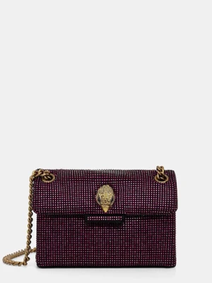 Kurt Geiger London torebka MINI KENSINGTON kolor różowy 5018158609