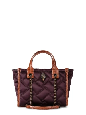 Kurt Geiger London torebka shopper damska bordowy