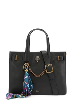 Kurt Geiger London torebka shopper damska skórzana SLOANE czarny