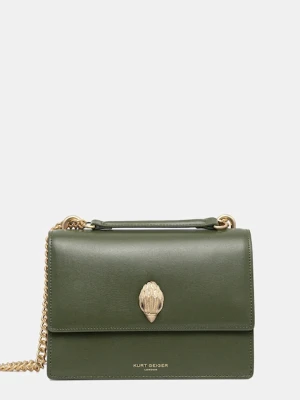 Kurt Geiger London torebka SHOREDITCH kolor zielony 9540475109