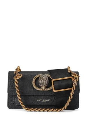 Kurt Geiger London torebka skórzana Chelsea kolor czarny 5266700109