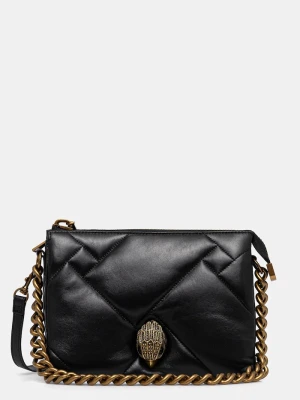 Kurt Geiger London torebka skórzana KENSINGTON czarny