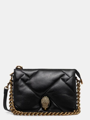 Kurt Geiger London torebka skórzana KENSINGTON kolor czarny 3571900109
