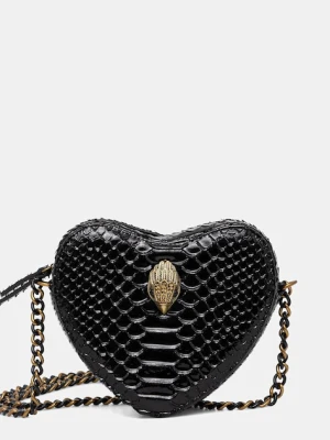 Kurt Geiger London torebka skórzana KENSINGTON kolor czarny 4027100719