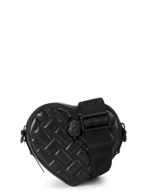 Kurt Geiger London torebka skórzana Kensington kolor czarny 5391100109