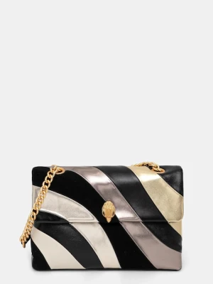 Kurt Geiger London torebka skórzana KENSINGTON kolor czarny 9796565109