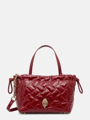 Kurt Geiger London torebka skórzana KENSINGTON kolor czerwony 4376350319