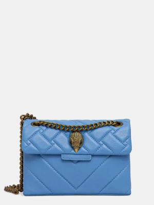 Kurt Geiger London torebka skórzana KENSINGTON kolor fioletowy 4372882109