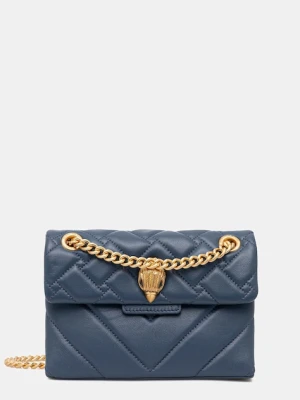 Kurt Geiger London torebka skórzana KENSINGTON kolor granatowy 4372889109