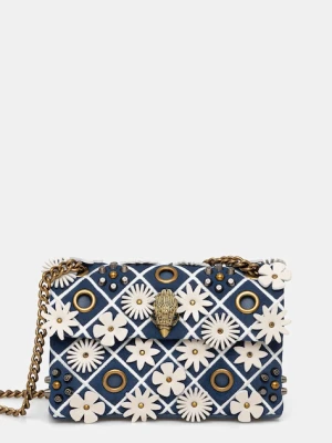 Kurt Geiger London torebka skórzana KENSINGTON kolor granatowy 4696186109