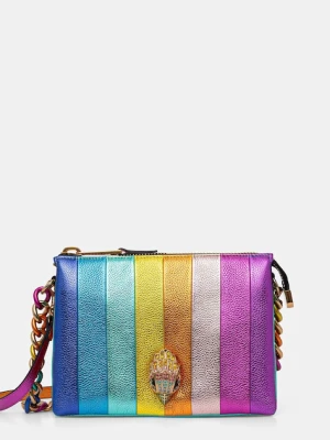 Kurt Geiger London torebka skórzana KENSINGTON kolor multicolor 5013469109