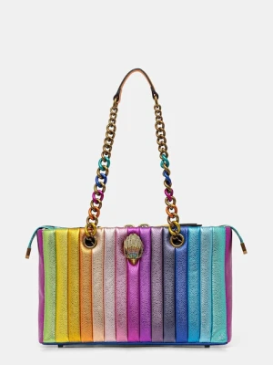 Kurt Geiger London torebka skórzana KENSINGTON kolor multicolor 5019569109