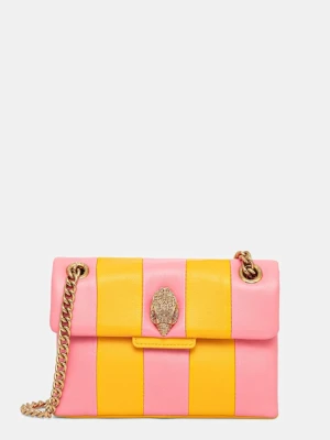 Kurt Geiger London torebka skórzana KENSINGTON kolor różowy 3582257109