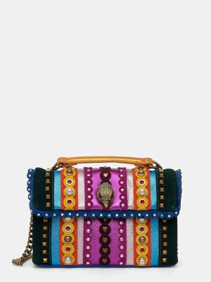 Kurt Geiger London torebka skórzana KENSINGTON kolor różowy 4697099109