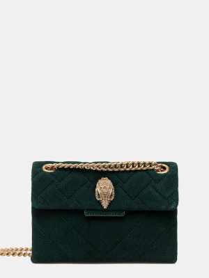 Kurt Geiger London torebka skórzana KENSINGTON kolor zielony 4372871219