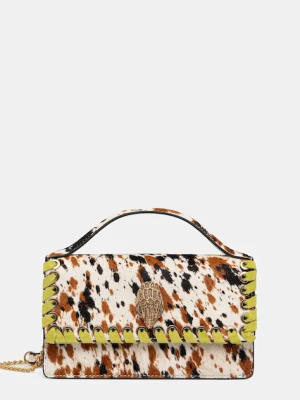 Kurt Geiger London torebka skórzana kolor brązowy 2744139189
