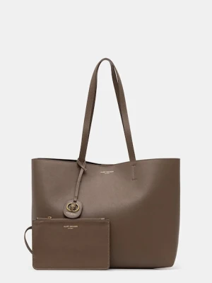 Kurt Geiger London torebka skórzana kolor brązowy 3601437109