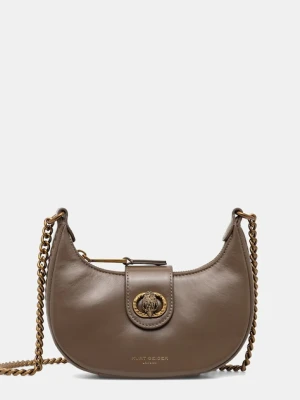 Kurt Geiger London torebka skórzana kolor brązowy 4020137109