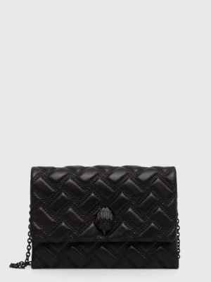 Kurt Geiger London torebka skórzana kolor czarny
