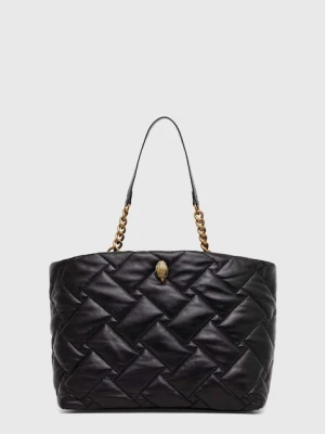Kurt Geiger London torebka skórzana kolor czarny