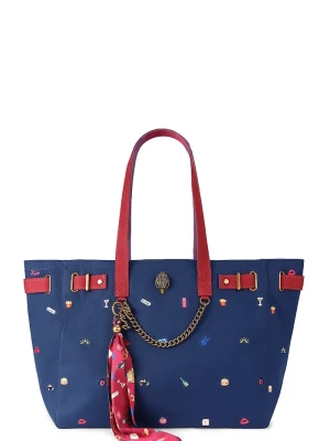 Kurt Geiger London torebka tote damska SLOANE niebieski