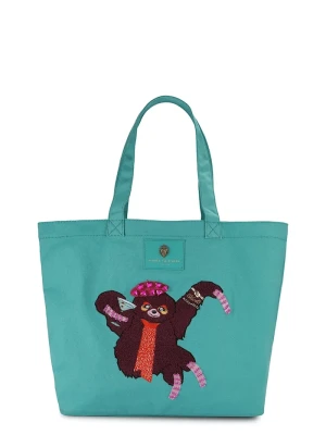 Kurt Geiger London torebka tote damska turkusowy