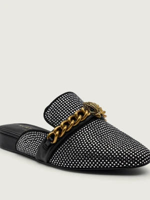 Kurt Geiger Mule CHELSEA | zamsz czarny